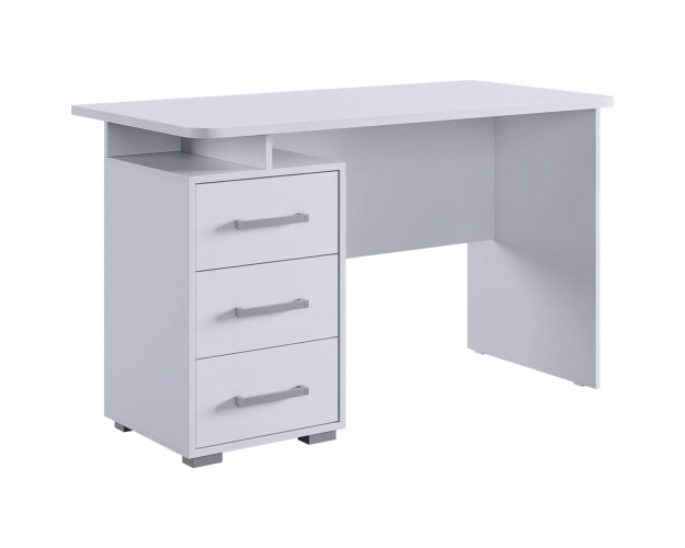 Стол компьютерный 1200 Лайт-2 белый
