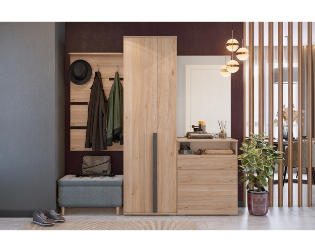 Вешалка Реал 2 дуб сонома