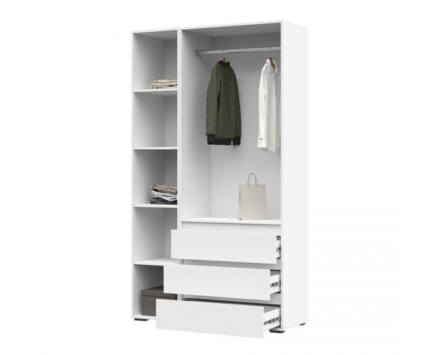 Шкаф трехстворчатый Хелен ШК 06 белый